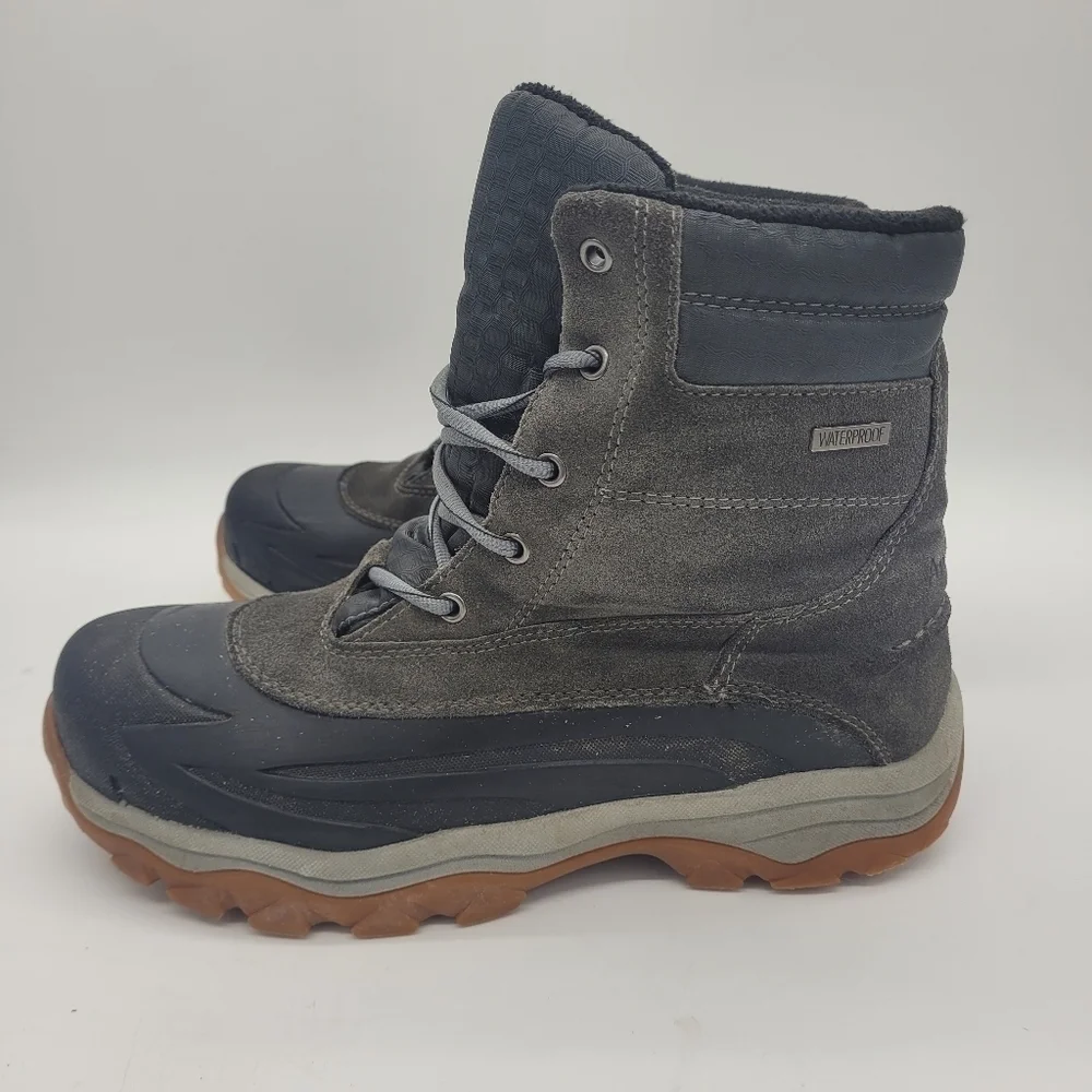 Avalanche Winslow Gray Mens Boots Insulated Size 10 Shoes